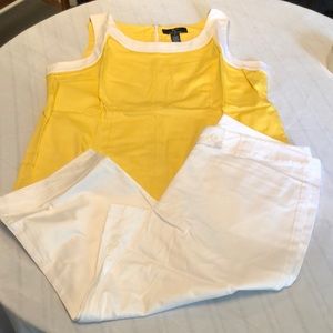 Lennie for Nina Leonard 2 pc Tank Top & Capris